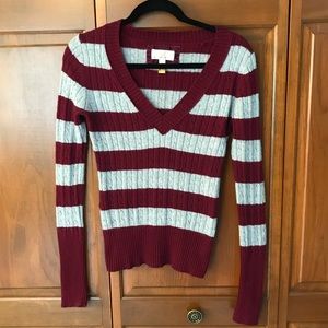American Eagle Striped Sweater